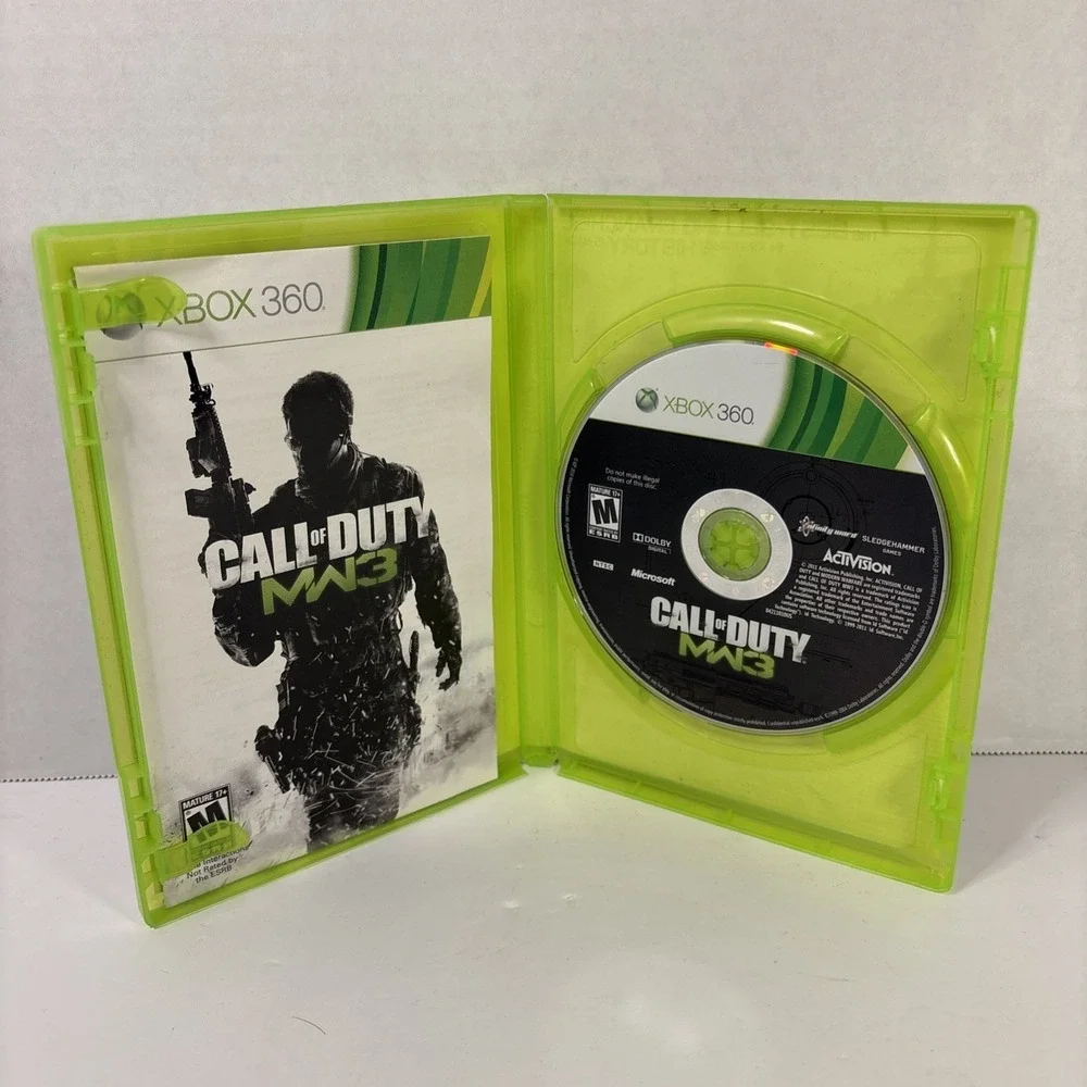 Call of Duty Modern Warfare 3 Xbox 360 Complete CIB Case Manual Game